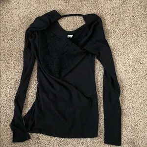 hollister black long sleeve
